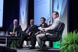Autoliv America President Steve Fredin far left at MBS panel discussion
