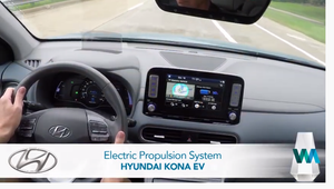 Hyundai Kona EV screengrab