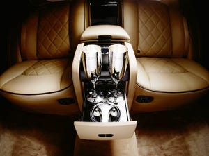 Opulent rear seating area and ultraquiet cabin distinguish Maybach S600
