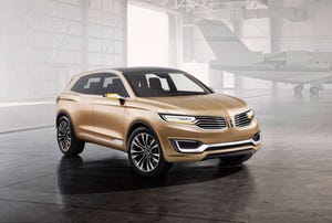 Lincoln MKX concept offers a glimpse at upcoming production model