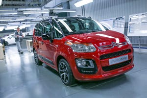 Locally built Citroen C3 Picasso among Slovakiarsquos top sellers