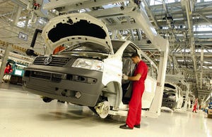 Volkswagen says duties have slashed its van exports to Russia 7080