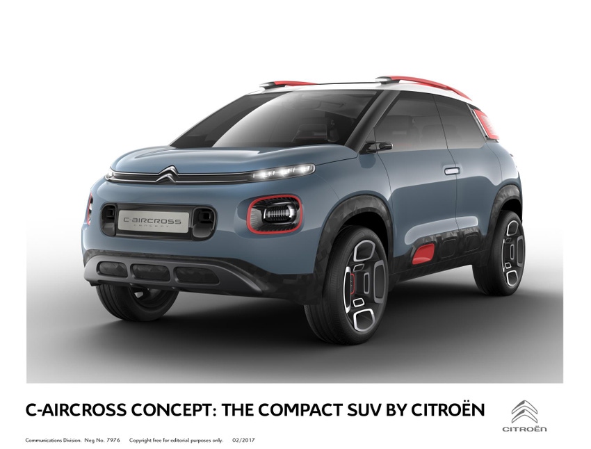 Citroen unwraps CAircross Concept at Geneva auto show