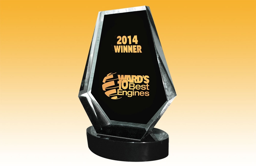 WardsAuto announced 2014 10 Best Engines winners