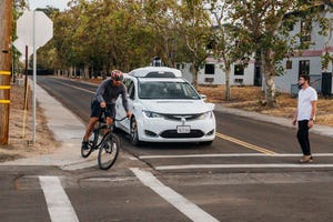 Waymo technicians pose as distracted cyclists and pedestrians and challenge selfdriving capabilities throughout structured testing route