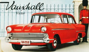 Pontiac dealers add imported Vauxhall Victor to their 3958 US lineup