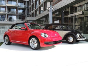 rsquo13 Beetle Convertible borrows some nostalgia from first cabriolet produced in 1949