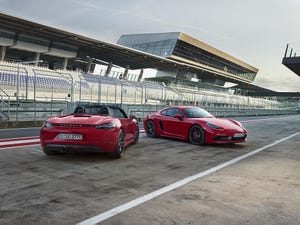 Turbocharging gets more out of smallerdisplacement engine in new Porsche 718 Boxster GTS 718 Cayman GTS