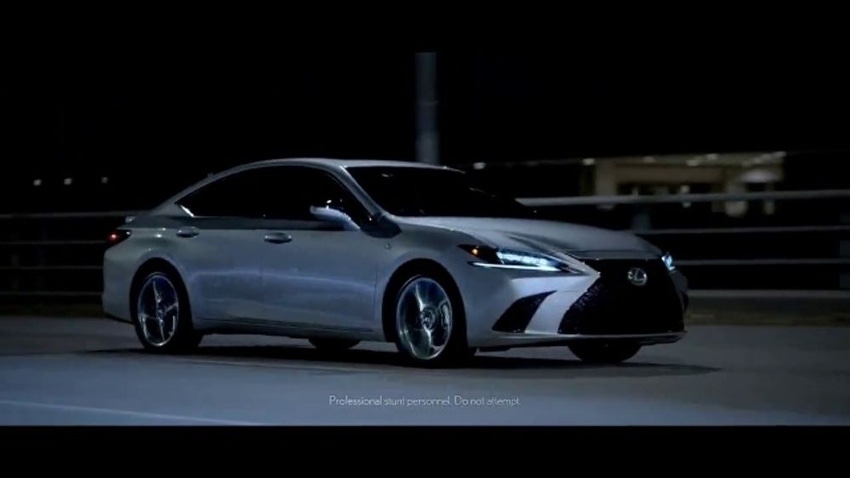 Third-ranked Lexus ES ad topped iSpot Attention Index.