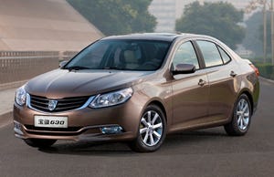 GM Joint Venture’s Midsize Sedan Goes on Sale in China