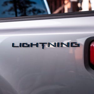F-150 Lightning badge