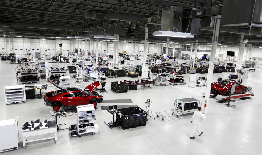 Acura NSX PMC assembly plant Marysville