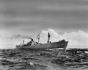 World War II Kaiserbuilt Liberty Ship