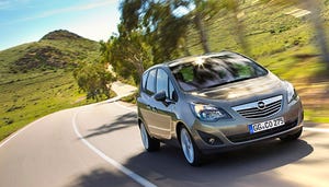 Joint MPV platform to derive replacement for Opel Meriva