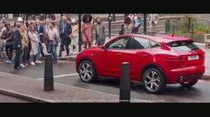 Jaguar's "Drive Like Everybody's Watching" commercial for E-Pace.