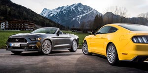 Mustang European sales booming