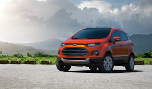 Ford EcoSport small SUV to be built for Indian market