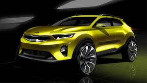 Stonic rendering shows design cues from Kiarsquos Optima and Stinger