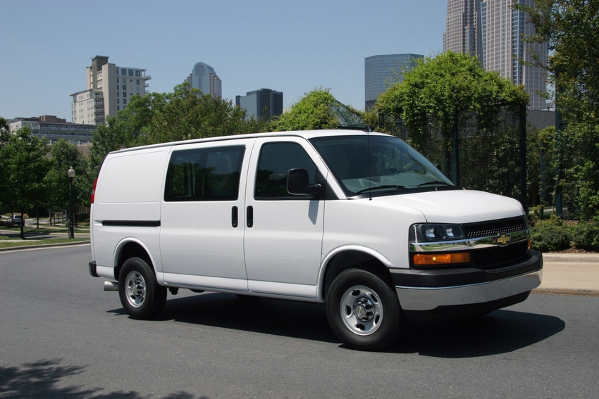 Chevy Express No2 bestselling commercial van in US