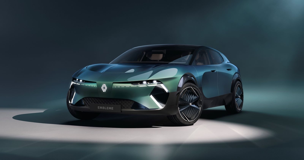 Renault Emblème Concept: A Vision for Sustainable Mobility with Dual Powertrain Technologies