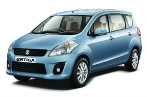 Ertiga among models featuring choice of diesel gasoline engines
