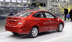 Singledigit sales slide good enough to keep Hyundai No2 in Russia