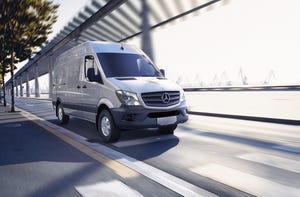 rsquo14 Mercedes Sprinter commercial van gets updated sheetmetal