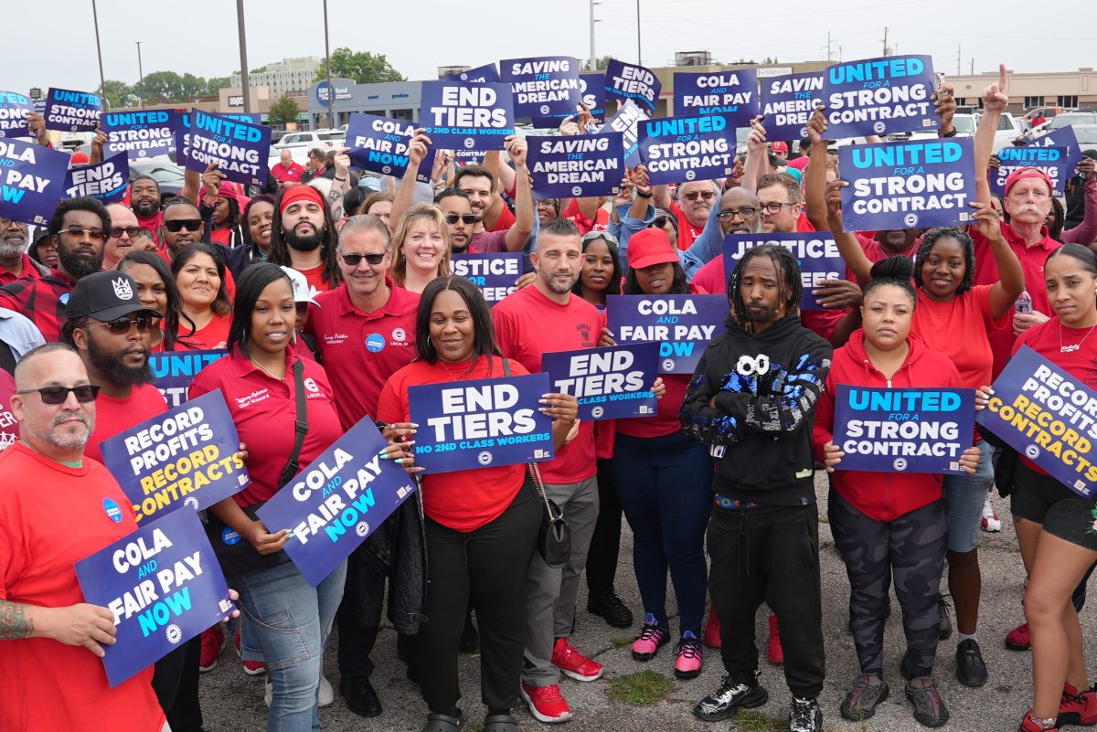 UAW practice picket Louisville KY UAW practice picket Louisville KY