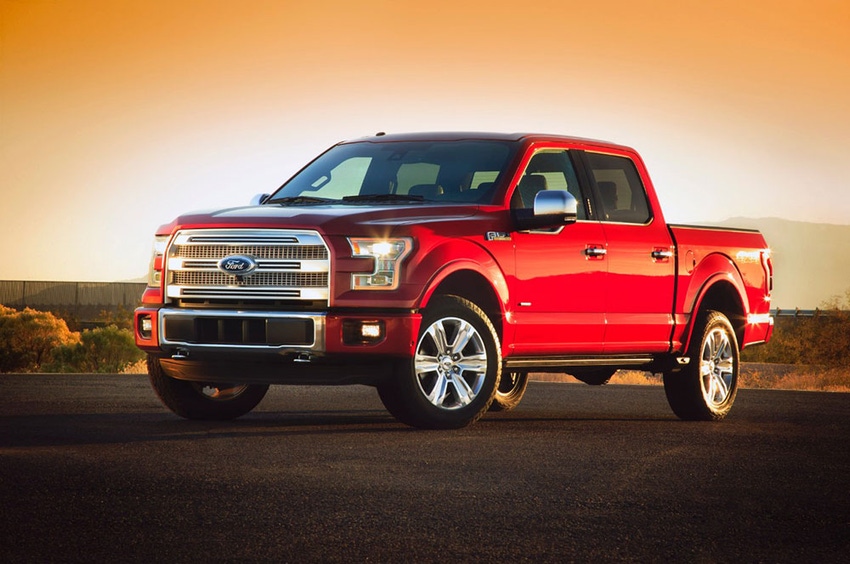 New rsquo15 Ford F150 to be up to 700 lbs lighter than current generation