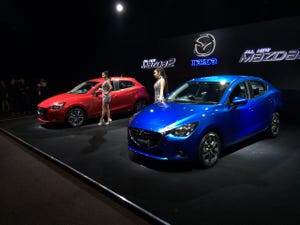 Mazda2 rolled out at the Centara Grand Convention Center in Bangkok