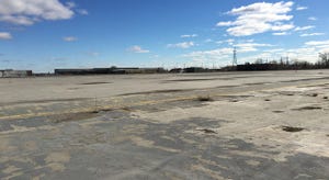 Site of former Willow Run bomber plant and future ACM track