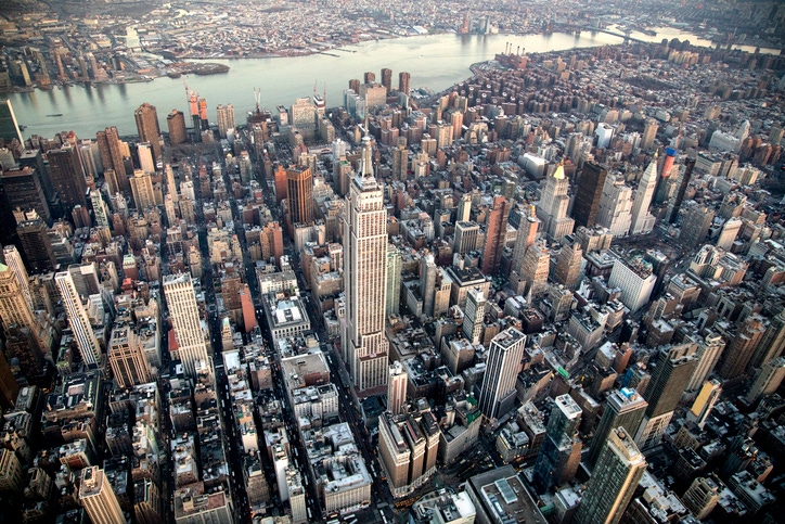 new york city aerial
