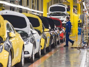 Avtotor SKD assembly line for Opel cars