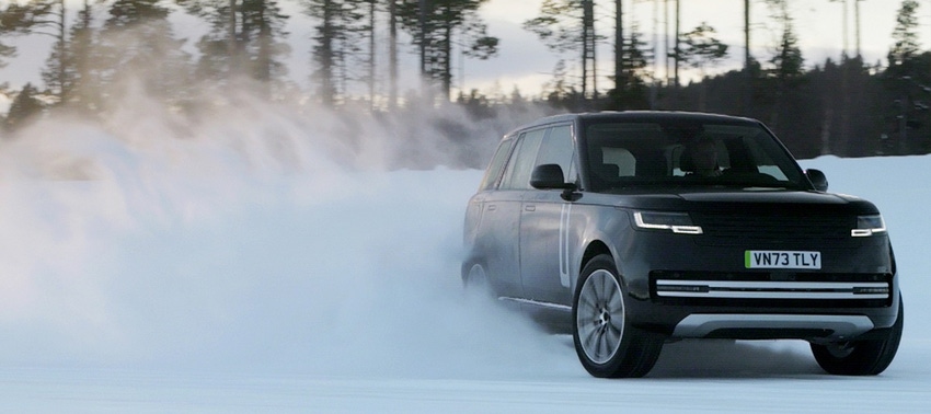 Range Rover Electric Tests