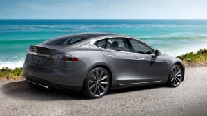 Tesla Model S outselling Lexus LS this year