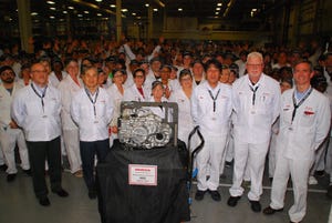 Honda Georgia transmission plant assembling Odyssey 10speed auto