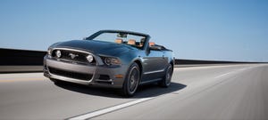 Mustang convertible favorite among Republicans survey indicates