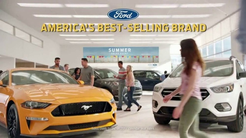 Ford spot garners most viewers among summer-sales-event ads.