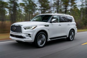 Refreshed QX80 on sale this month in US