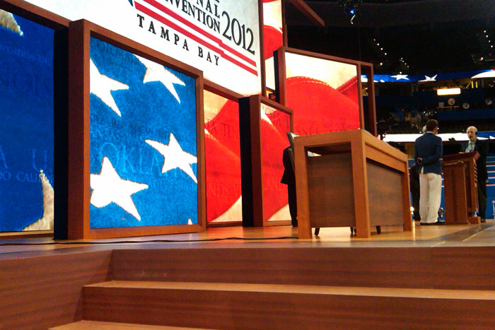 G.O.P. Convention Stage Design: Creating 