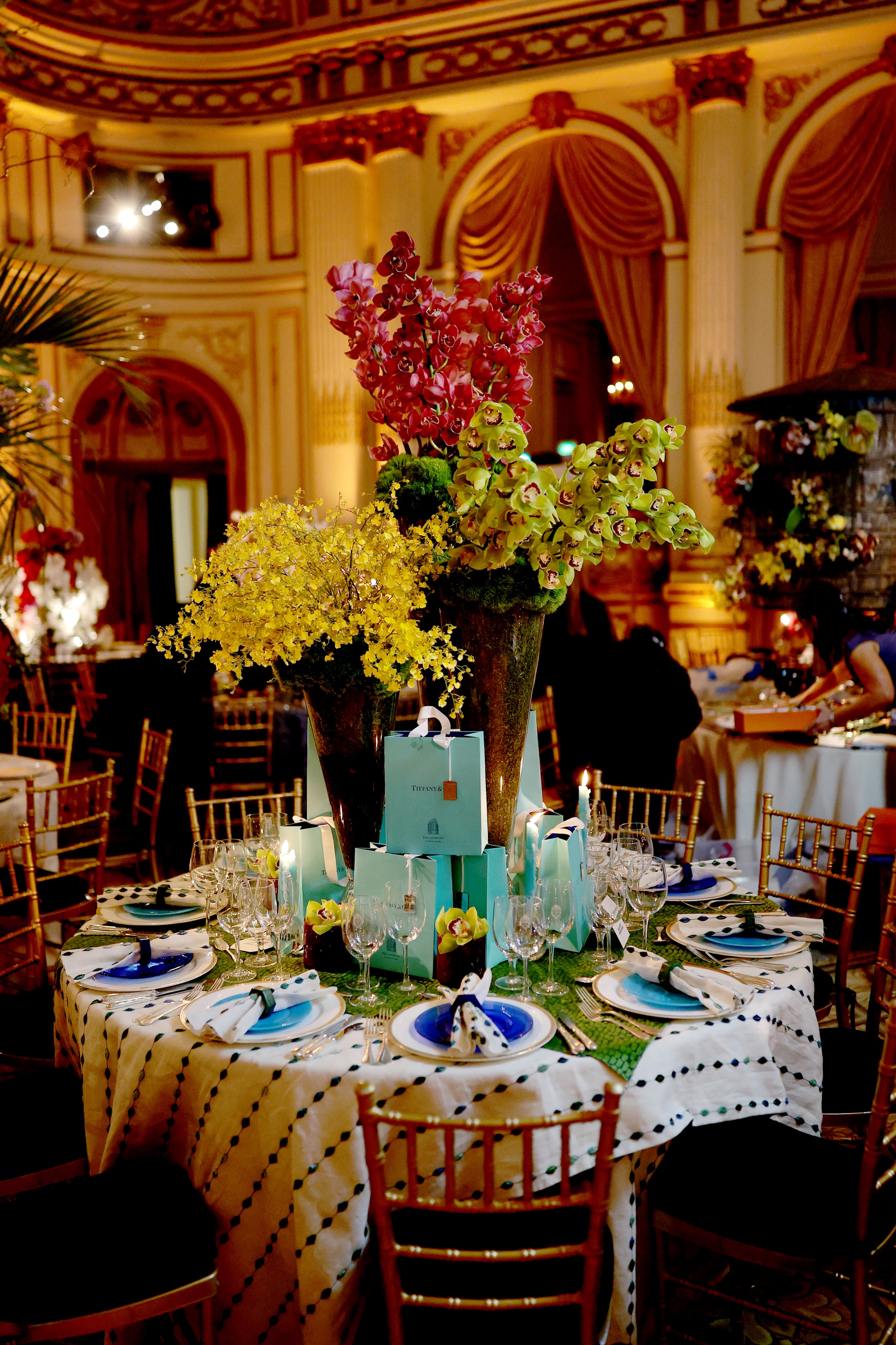 Tablescapes From New York Botanical Garden's 2026 Orchid Dinner