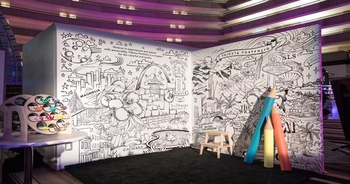 Life sized coloring book