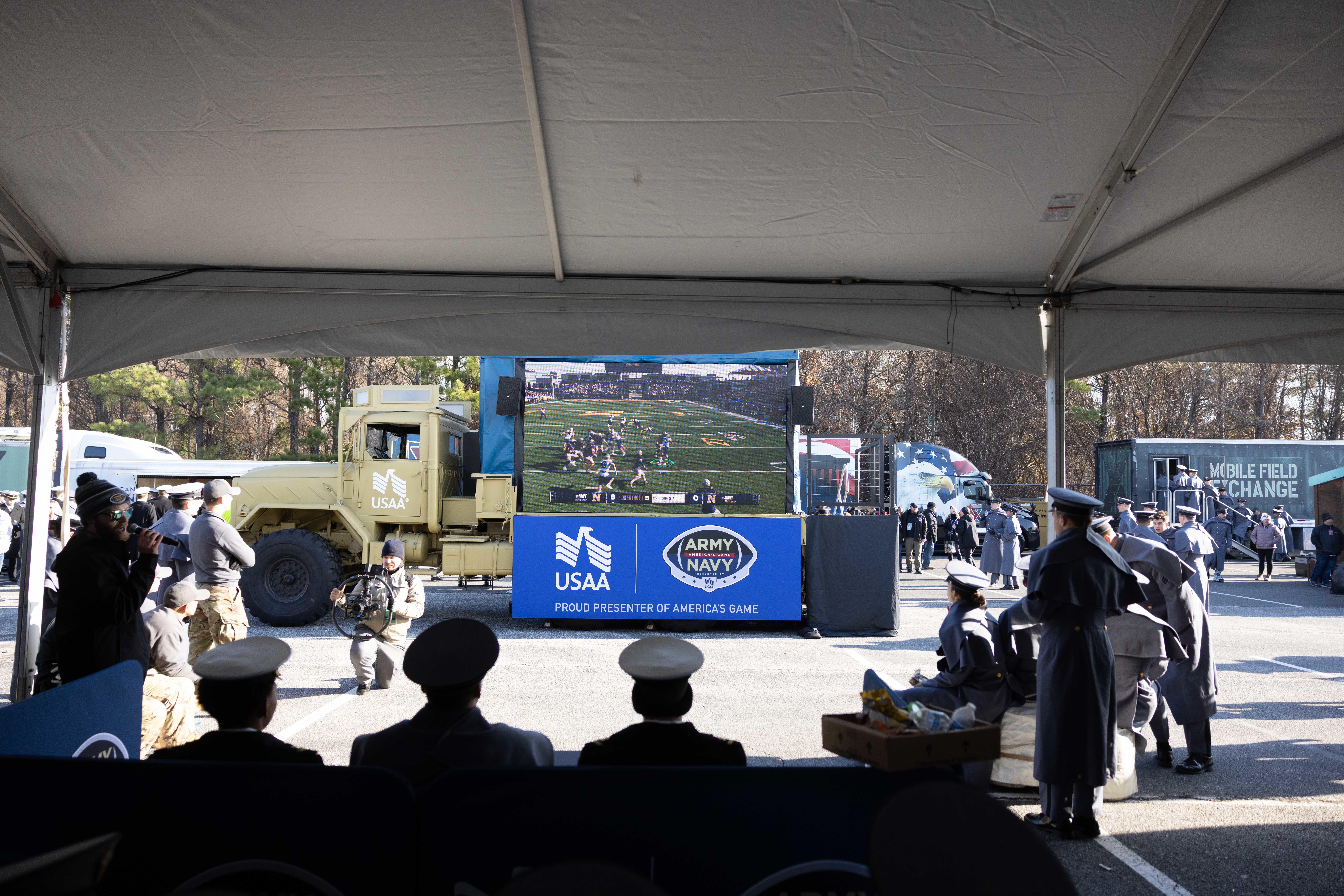 See How USAA Engaged Fans with High-Tech Elements at This Year’s Army ...