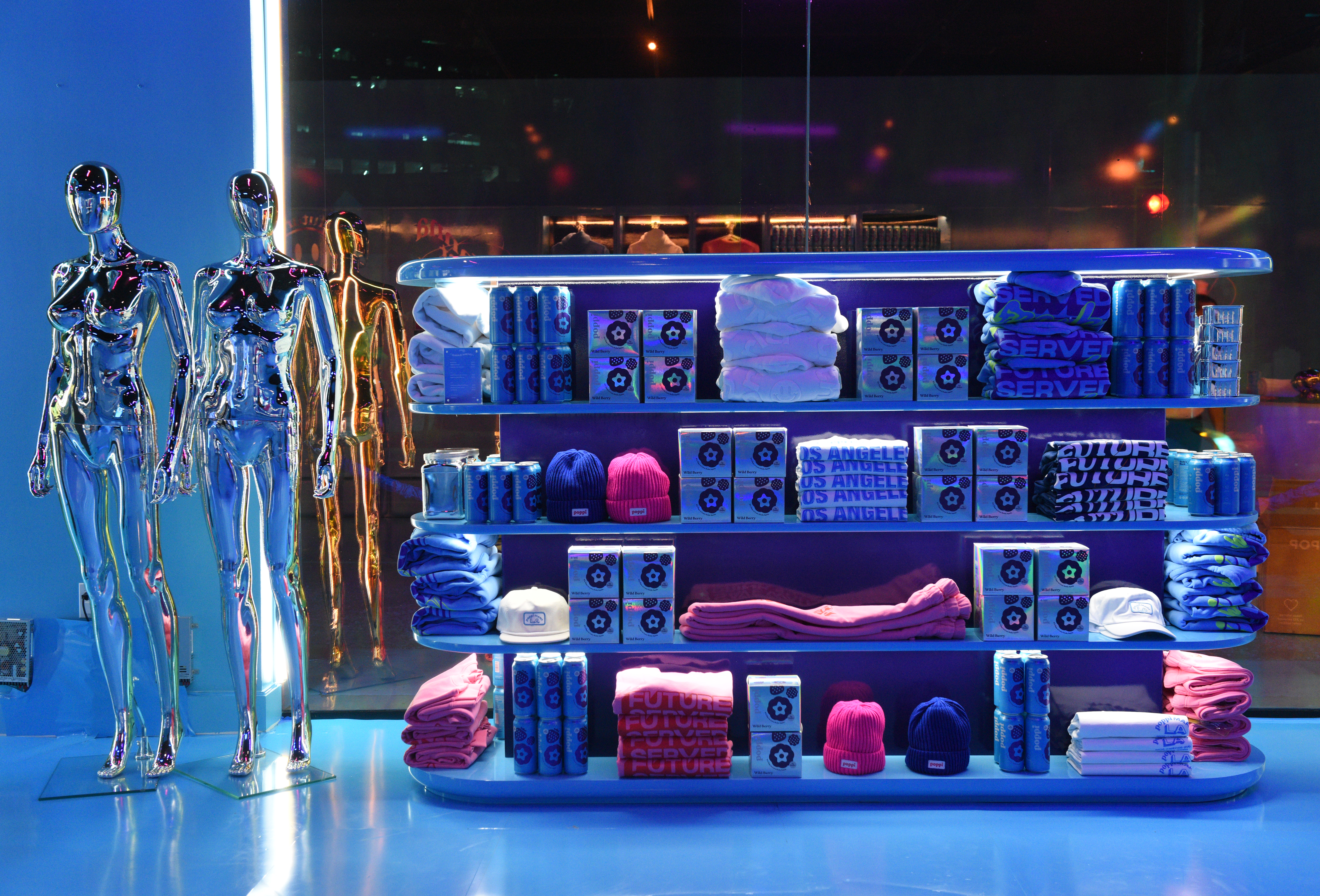 See Inside Poppi's Futuristic Pop-Up Experience