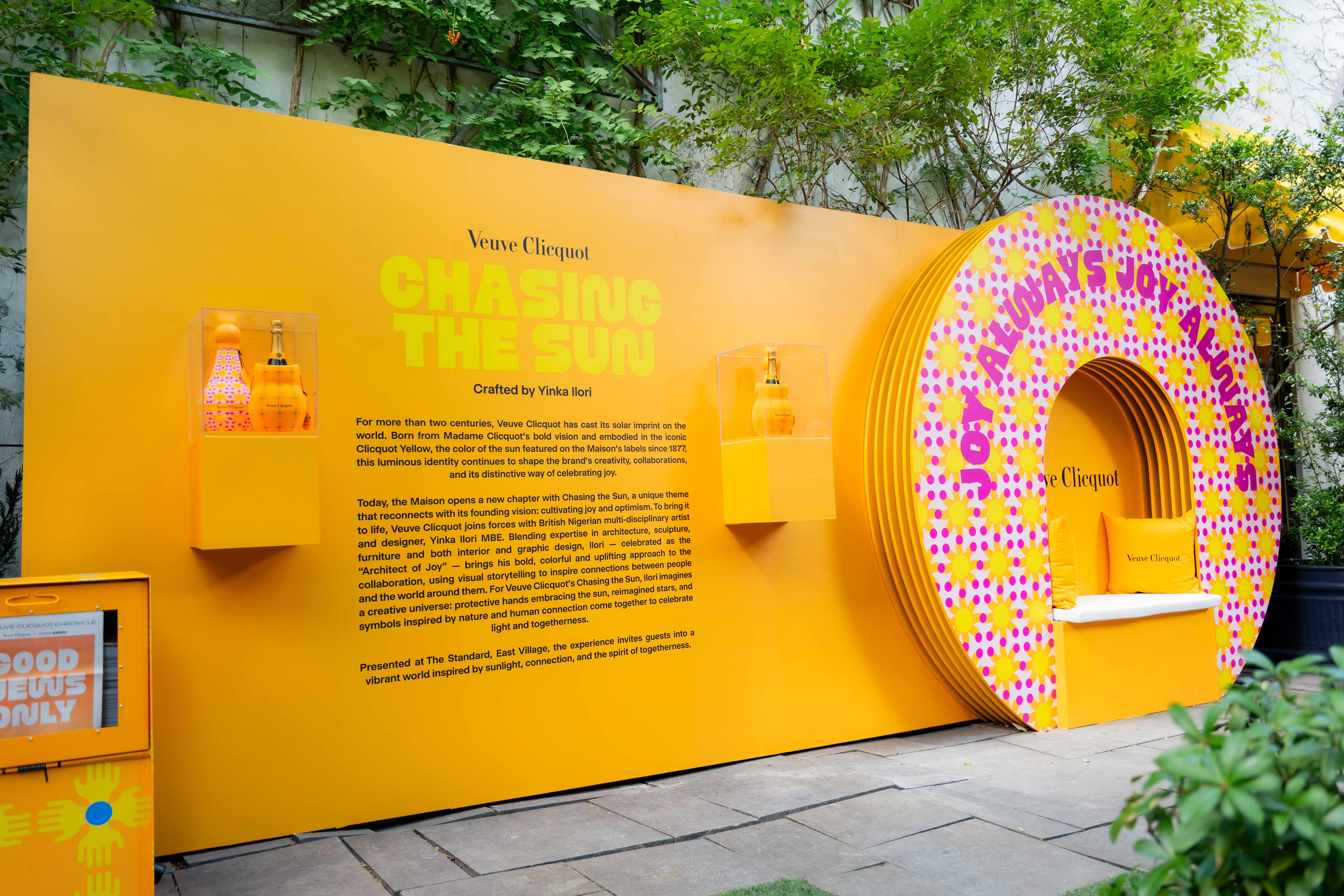Veuve Clicquot Spread Joy to Celebrate Artist Collaboration