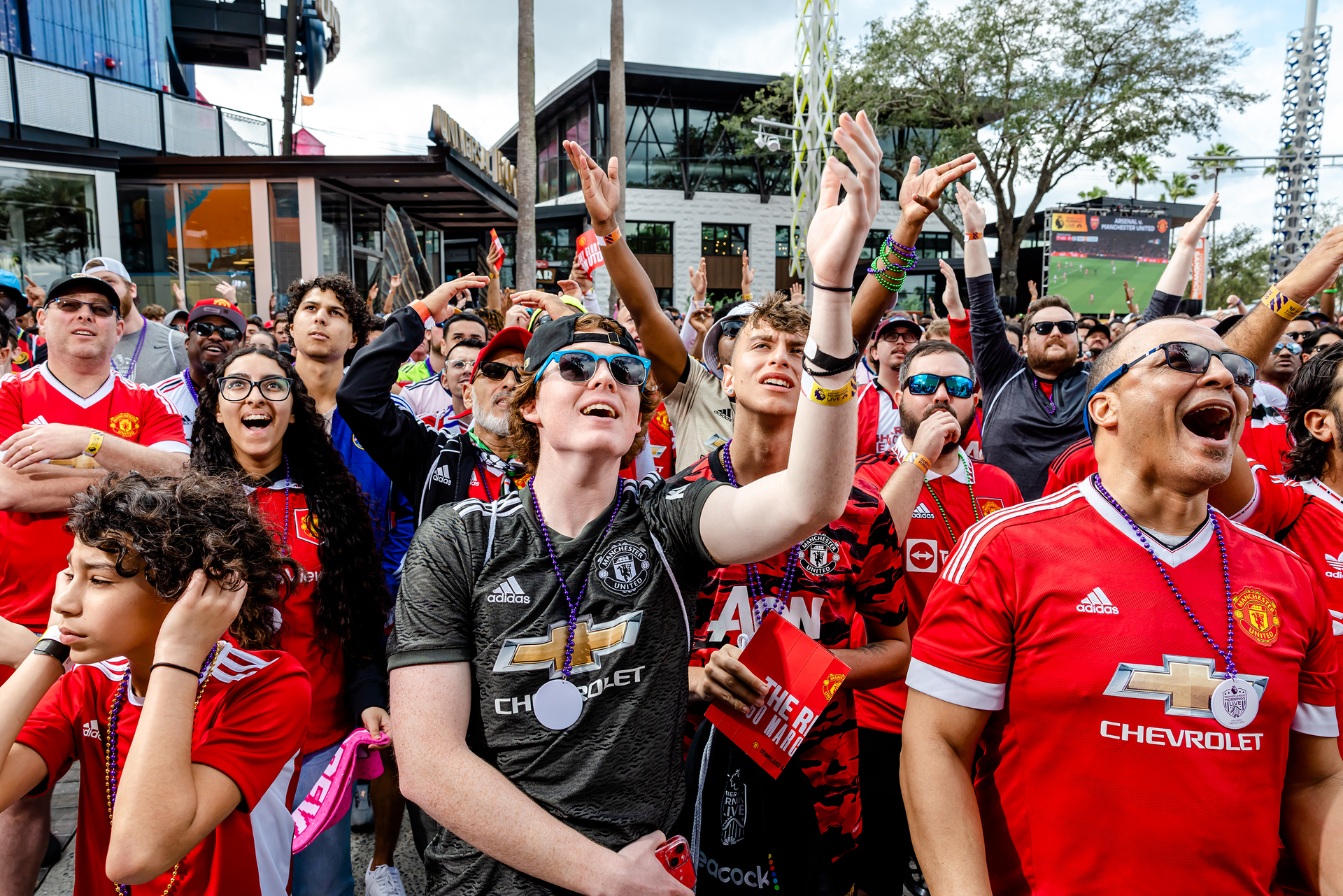 NBC Sports Hosts Huge Fan Event Inside a Theme Park