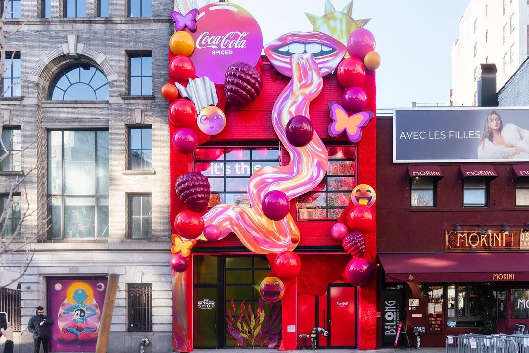 See Inside Coke’s Trippy AI-Powered Pop-Up Experience