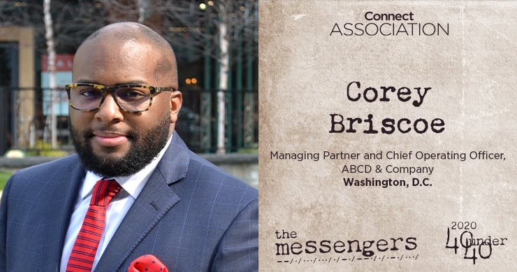 2020 Connect Association 40 Under 40: Corey C. Briscoe
