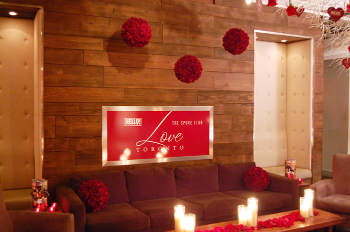 Red Hearts, Roses Fill Spoke Club for Hello! Canada