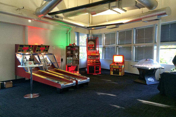 Corporate Arcade Parties